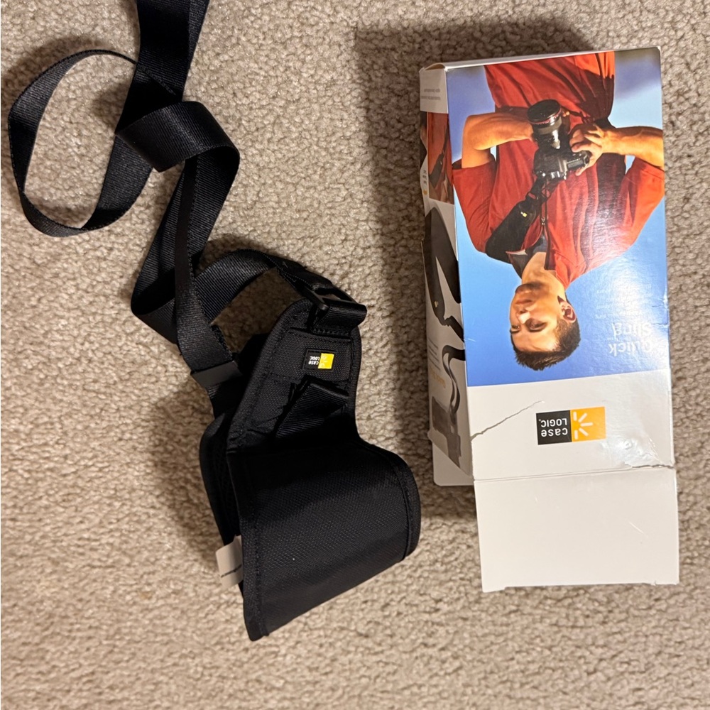 Case Logic Black Camera Strap